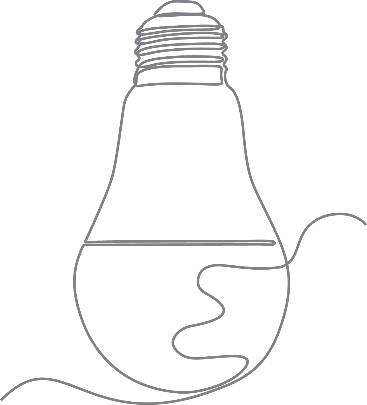 Electrobase electrical lightbulb illustration