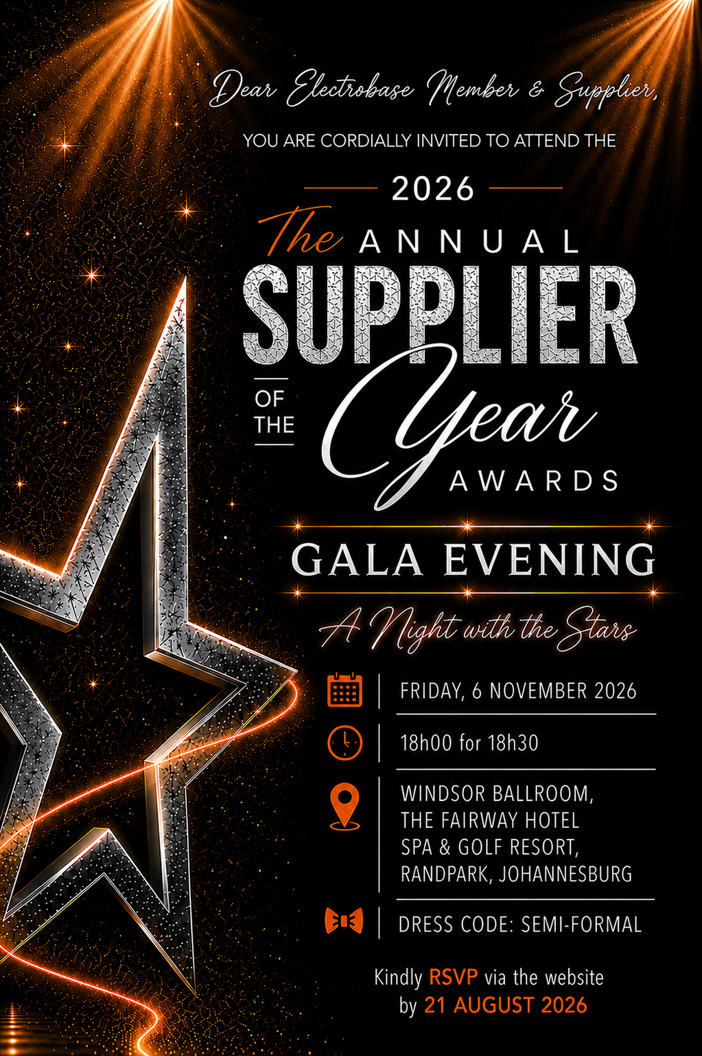 Gala Dinner Invitation